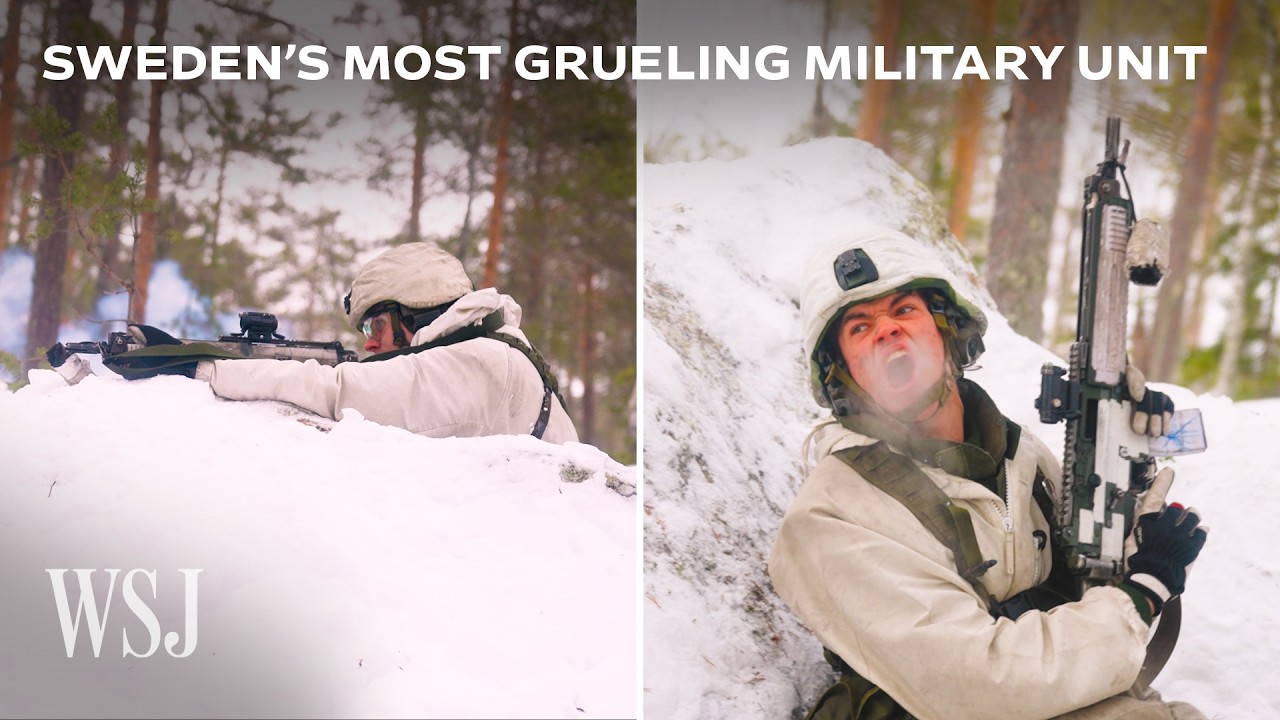 Inside Sweden’s Arctic Warfare Camp Preparing for Russian Conflict | WSJ