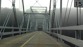 Dingman's Ferry Bridge eastbound
