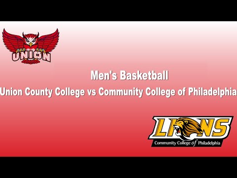 Union County Men's Basketball vs Community College of Philadelphia