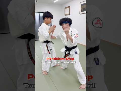 【突きとフットワークのドリル】 #大谷道場 #空手 #fullcontactkarate #karate #karate #kyokushin #martialarts #shorts