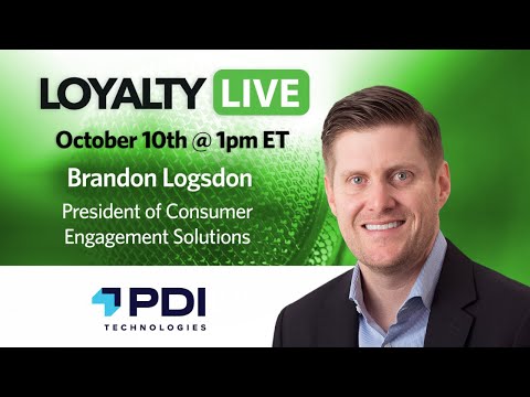 Loyalty360 Loyalty Live | Brandon Logsdon, PDI Technologies