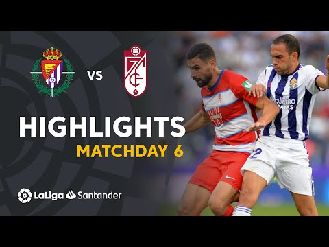 Highlights Real Valladolid vs Granada CF (1-1)