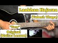 Laakhau Hajarau - Yabesh Thapa | Guitar Lesson | Easy Chords | (Capo 5)