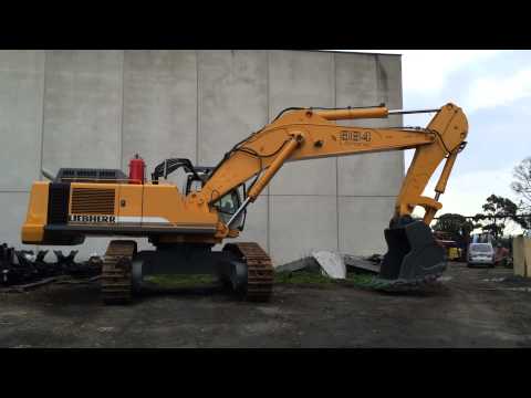 2006 Liebherr R964B excavator demo