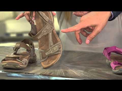 Earth Origins Suede Sandals w/ Adj. Straps - Barkley with Alberti Popaj