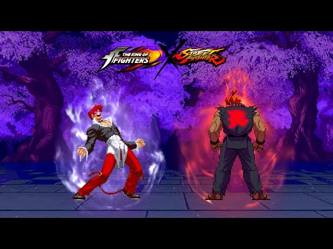 Akuma Vs Iori Yagami - Extreme Battle! - Street Fighter X The King of Fighters - Capcom Vs SNK 3