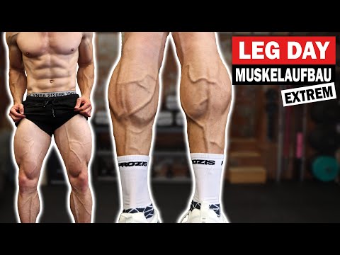 20 Minuten Beine + Waden Workout für Zuhause ohne Geräte! | Sascha Huber