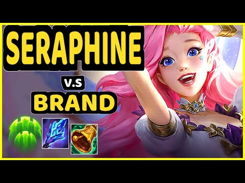 SUN (SERAPHINE) vs BRAND - BOTTOM SUPPORT CHALLENGER GAMEPLAY - KR
