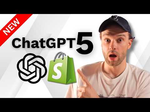 Build an AI Shopify Store with ChatGPT-5 in 13 Minutes (Easy Tutorial)