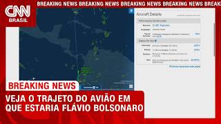 Vídeo: Flávio Bolsonaro: veja a rota do avião que estaria transportando o senador | CNN NOVO DIA