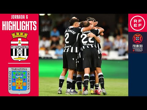 Resumen #PrimeraFederación | FC Cartagena 3-0 SD Tarazona | Jornada 6 | Temporada 2025/26