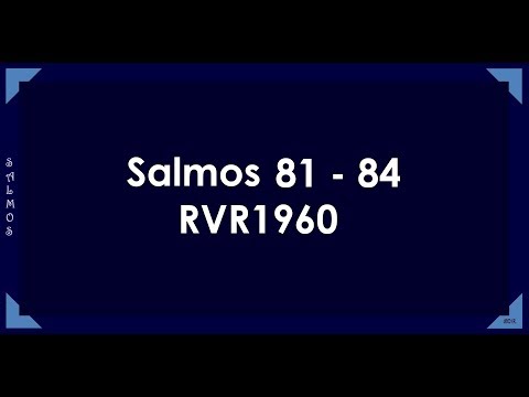 The Bible in a Year/Psalms 81-84 (Audio, Lyrics) Day 241