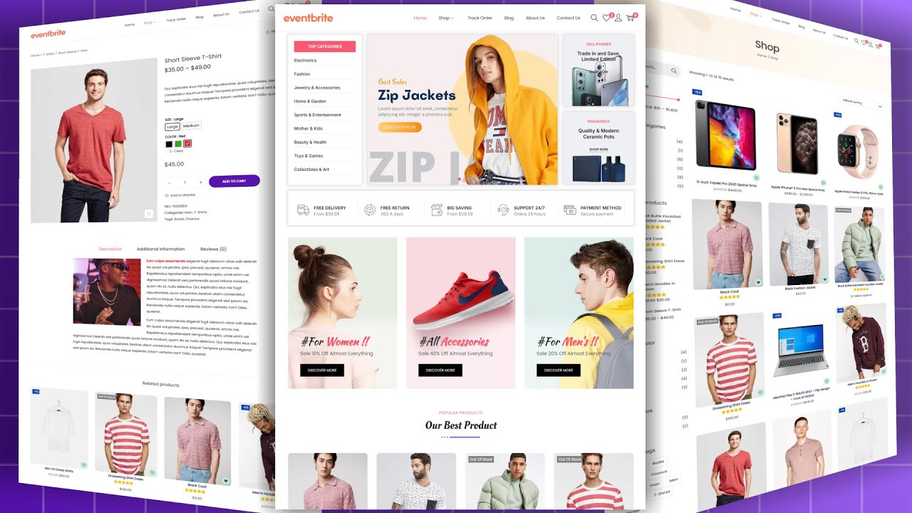 How to Create an eCommerce Website with WordPress FREE – ONLINE STORE 2025