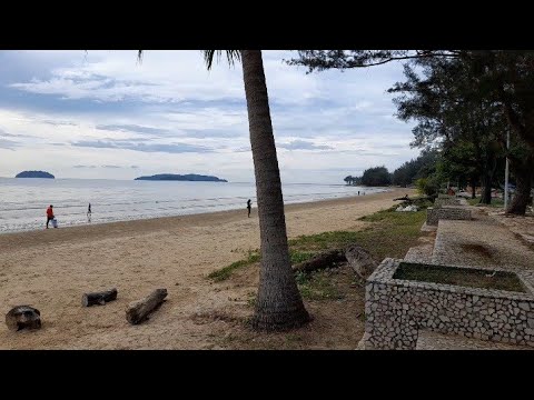 TANJUNG ARU BEACH Kota Kinabalu, Sabah // Walking Tour