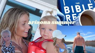 AZ SUMMER VLOG #3 | halo singing🥹, boat day, sunrise Bible study, etc.