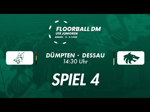 LIVESTREAM | Spiel 4: Dümptener Füchse vs PSV Black Wolves Dessau |  | U15 DM Junioren GF
