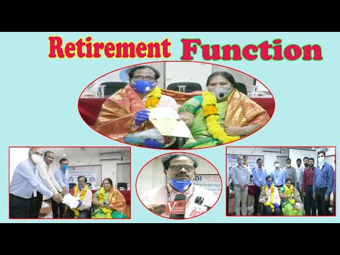 SBI Deputy Manager Sri Gatta Satyanarayana Retirement Celebration at Branch in Visakhapatnam,Vizagvision...