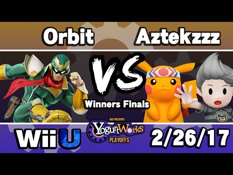 Smash 4 League S3 Playoffs - WFs - Orbit (C. Falcon) vs. Aztekzzz (Pikachu, Lucas)