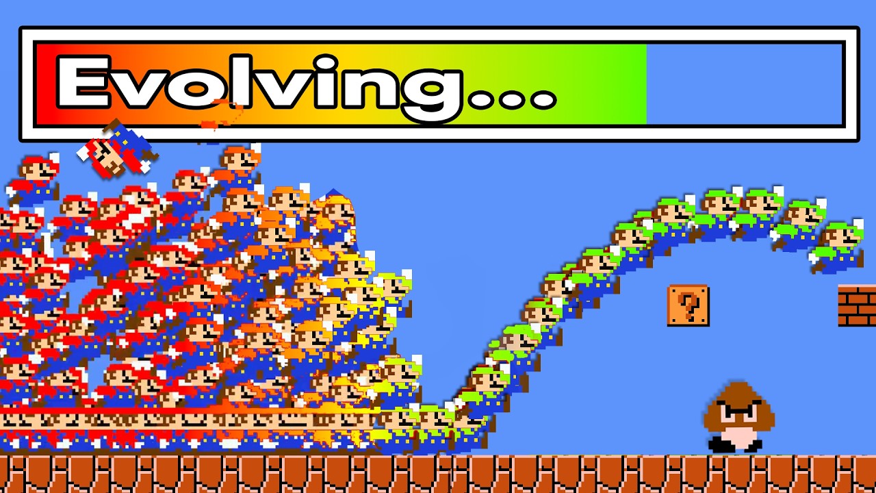 AI Learns to Play Mario