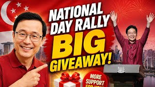 PM Wong Big Giveaway for National Day Rally! Yay!
