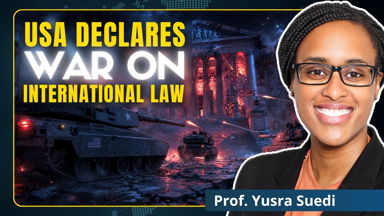 USA Wants to DESTROY The ICC. Attacks Global Community | Prof. Yusra Suedi