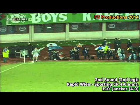 1995-1996 Cup Winners' Cup: SK Rapid Wien All Goals (Road to the Final)