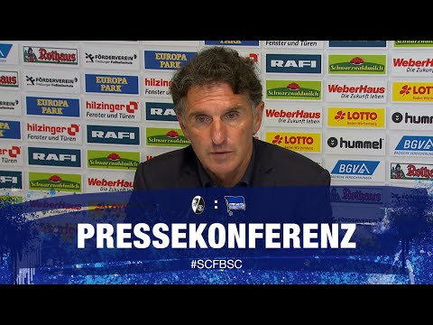 PK nach SC Freiburg l Bundesliga l 32. Spieltag