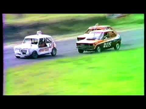 Autospeedway - Rennen der Stock Rods - Finallauf in Kaldenkirchen am 12.08.1984