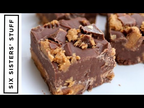 How to Make NO-BAKE Reese's Fudge Bars