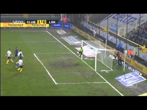 Matchverslag Club Brugge - Lokeren 25 januari 2012