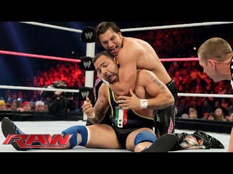 Santino Marella vs. Fandango: Raw, Oct. 14, 2013