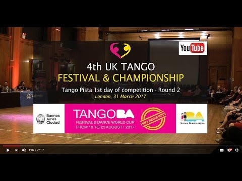 Tango Pista 1st day of competition - Round 2