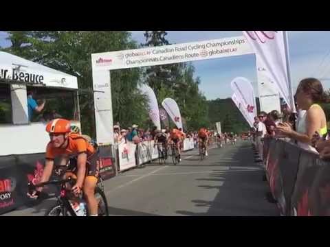 2015 Canadian Men's National Road Race Finish