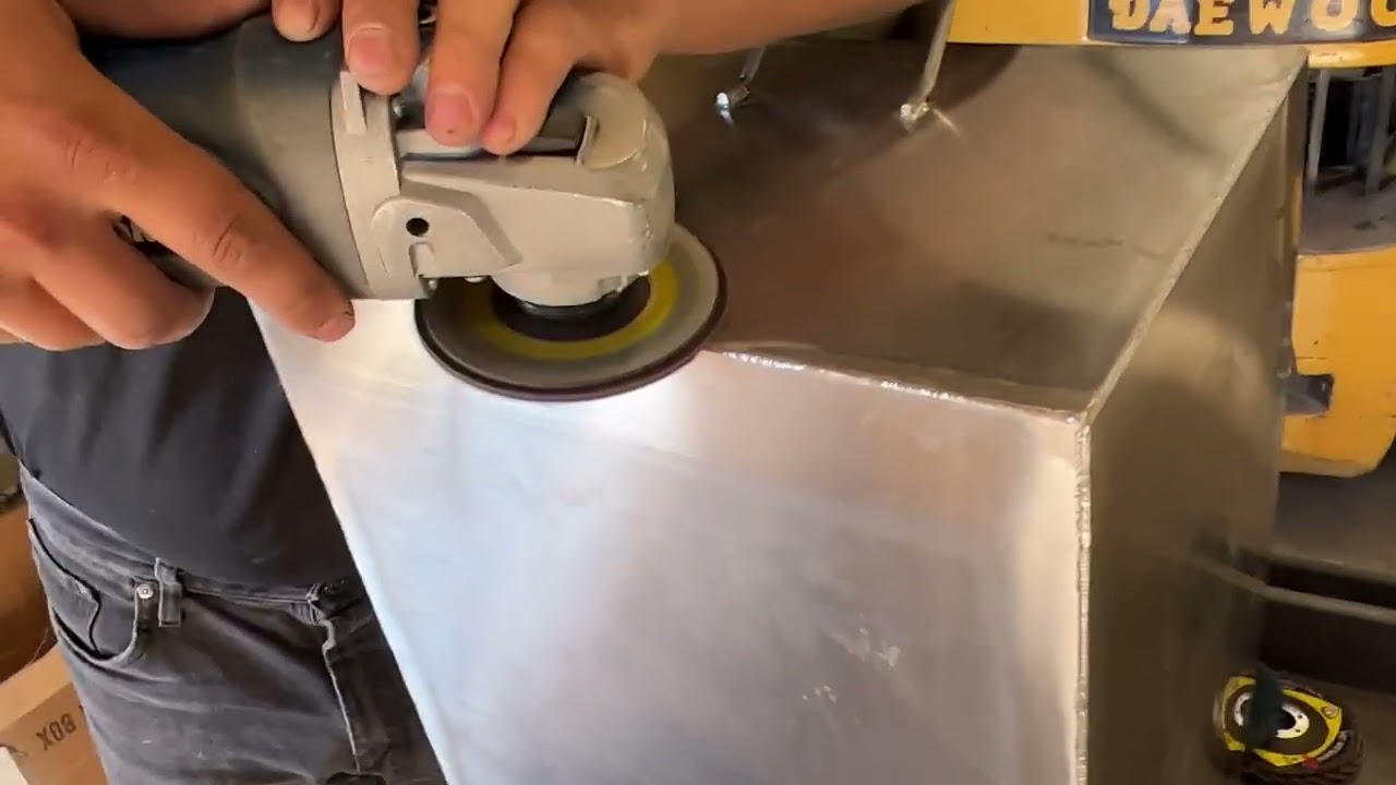 Basic blending techniques on stainless steel
