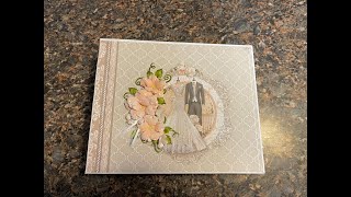 STAMPERIA YOU AND ME PART 2 LARGE WEDDING ALBUM SH