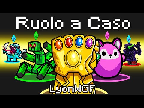 AMONG US MA CON 4 NUOVI RUOLI A CASO!!