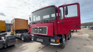 MAN 26.372 (BIG AXLE / STEEL SUSPENSION / 6 CYLINDER WITH MANUAL PUM concrete mixer truck | Image 4 - Machineryline