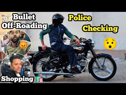 Bullet Pe Moto Vlogging Police Checking 