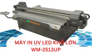 MÁY IN UV LED KHỔ LỚN 2500X1300MM WOODMASTER WM-2513UP