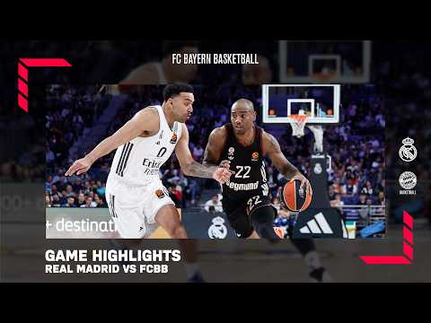 FC Bayern München Highlights | Real Madrid - FCBB 93:70 | EL 25/26