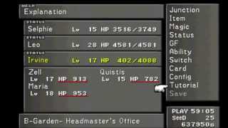 Let's Play Final Fantasy VIII Part 114 - So Many Menus