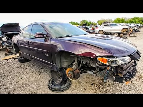 Rare Pontiac But Not Sought After. 40th Anniversary 2002 Grand Prix GTP Junkyard Find