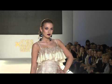 Nella Ioannou catwalk at 15th AXDW