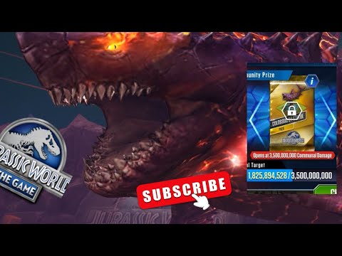 FIGHTING COLOSSUS 04 BOSS GET THE COLLOSSUS 04 STATUE- JURASSIC WORLD THE GAME