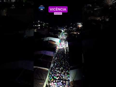 Passeata de Raquel Lyra em Vicencia/PE (Fernando CDs)