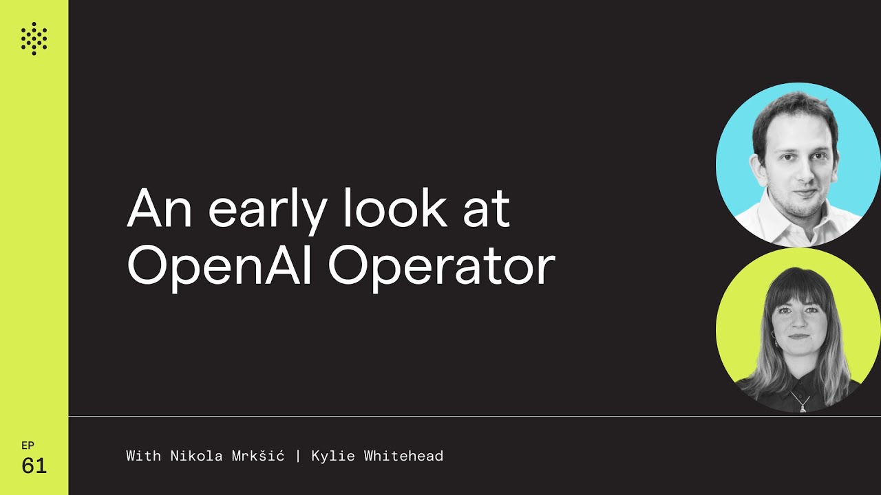 An early look at OpenAI's Operator