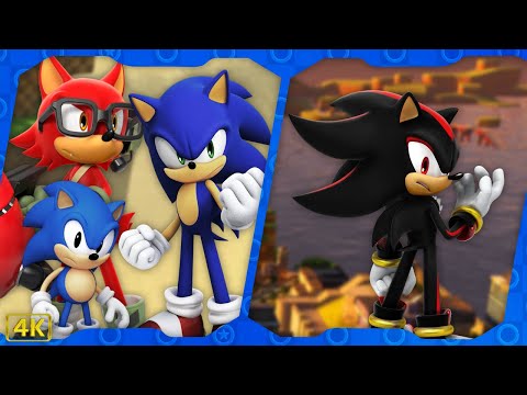 Sonic Forces + Episode Shadow ⁴ᴷ Full Playthrough (All S Rank, No Damage, Hard Mode)