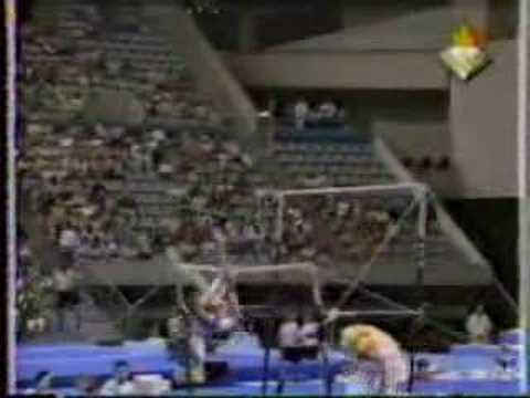 Vanda Hadarean - 1992 Olympics Team Optionals - Uneven Bars