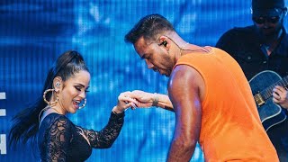 Romeo Santos and Natti Natasha &quot;La Mejor Version de Mi&quot; live/vivo in the Dominican Republic Nov 2019