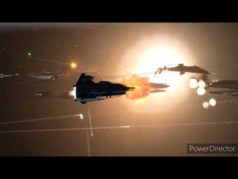 Star Wars Empire at War Remake mod: big battle